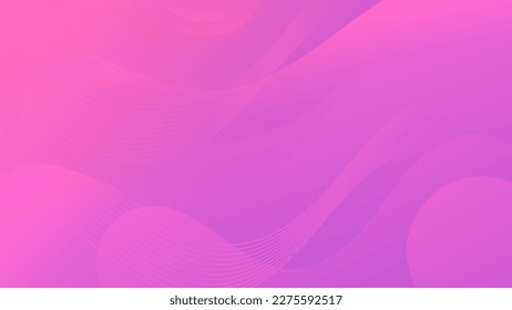 Abstract Gradient Pink Purple Liquid Wave Background. Modern design with dynamic fluid shapes. Suitable for website, banners, brochures, and posters."