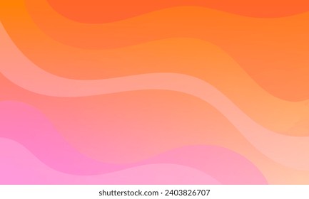 Abstract gradient pink red grainy background blurred color flow banner poster design. Noise texture effect.