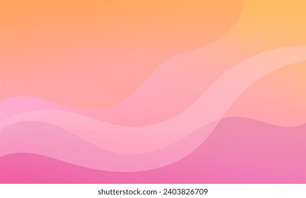 Abstract gradient pink red grainy background blurred color flow banner poster design. Noise texture effect.