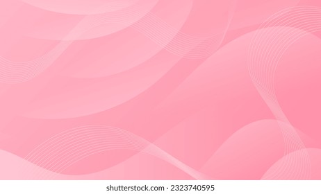Abstract Gradient  Pink white  liquid background. Modern  background design. Dynamic Waves. Fluid shapes composition.  Fit for website, banners, brochure, posters