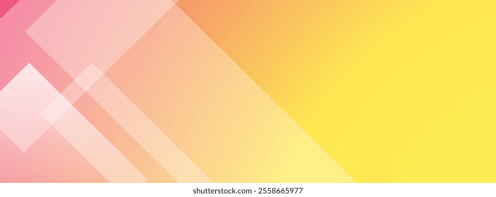 Abstract gradient pink, yellow, and blue festive pattern for texture, textiles, packaging and simple backgrounds. Scalable vector illustration. Flat style.