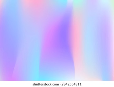 Abstract Gradient. Plastic Foil. Vintage Paper. Soft Futuristic Invitation. Blue Metal Texture. Blur Glitter. Iridescent Background. Pearlescent Texture. Pink Abstract Gradient