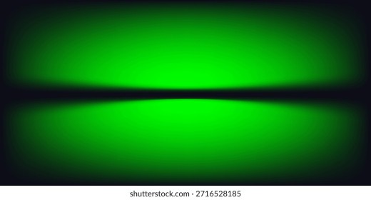 Abstrakter Farbverlauf-Podiumhintergrund. blauer leerer 3D-Studiohintergrund. Saubere Szene für Produktpräsentations-Mustervorlage. Vektorgrafik.