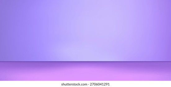 Abstrakter Farbverlauf-Podium-Hintergrund, minimale leere 3D-Studio-Hintergrund, saubere Szene für Produktpräsentation Mockup-Vorlage.
