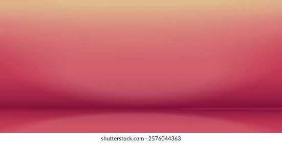 Abstract gradient podium background. Violet, purple, pink lilac empty 3d studio backdrop. Clean scene for product presentation mockup template. Valentines Day vector illustration