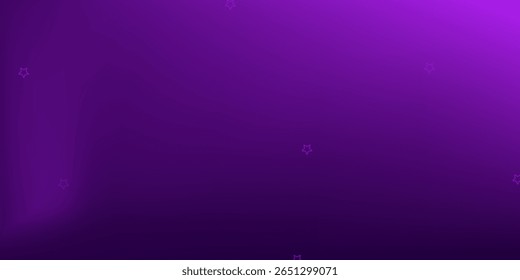 Fondo de podio de gradiente Abstractas. Fondo de estudio 3D vacío violeta, púrpura y lila. Escena limpia para la Plantilla de maqueta de presentación del producto. Ilustración vectorial.