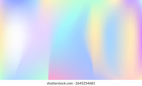 Abstract Gradient. Pop Gasoline Template. Pearlescent Background. Violet Retro Background. Metal Image. Digital Foil. Vibrant Light. Iridescent Texture. Blue Abstract Gradient
