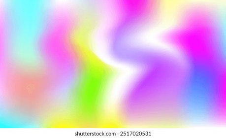 Abstract Gradient. Pop Geometric Template. Shiny Shapes. Iridescent Background. Purple Blur Background. Pearlescent Texture. Trendy Cover. Liquid Fluid. Pink Abstract Gradient