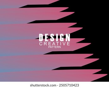 Abstract gradient poster background. Minimalist style cover template with dynamic perspective 3d geometric prism shape. Ideal design for social media, covers, banners, flyers, etc.