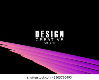 Abstract gradient poster background. Minimalist style cover template with dynamic perspective 3d geometric prism shape. Ideal design for social media, covers, banners, flyers, etc.
