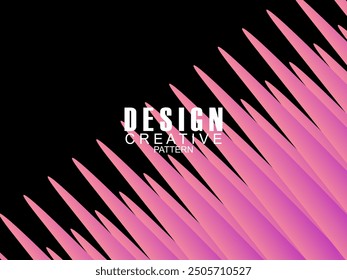 Abstract gradient poster background. Minimalist style cover template with dynamic perspective 3d geometric prism shape. Ideal design for social media, covers, banners, flyers, etc.
