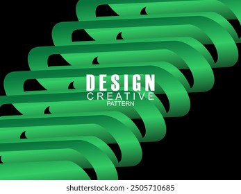 Fondo de cartel de gradiente Abstractas. Plantilla de cubierta de estilo minimalista con perspectiva dinámica en forma de prisma geométrico 3D. Diseño ideal para redes sociales, portadas, Anuncios, flyers, etc.