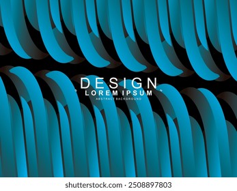 Abstract gradient poster background. Minimalist style cover template with dynamic perspective 3d geometric prism shapes collection. Ideal design for social media, covers, banners, flyers.