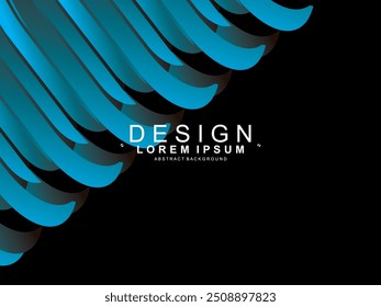 Fondo de cartel de gradiente Abstractas. Plantilla de cubierta de estilo minimalista con perspectiva dinámica colección de Formas de prisma geométrico 3d. Diseño ideal para redes sociales, portadas, Anuncios, folletos.