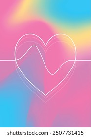 Abstract gradient poster background vector set. Minimalist style cover template with vibrant perspective 3d geometric prism shapes collection. Ideal design for social media, cover, banner, flyer.