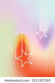 Abstract gradient poster background vector set. Minimalist style cover template with vibrant perspective 3d geometric prism shapes collection. Ideal design for social media, cover, banner, flyer.