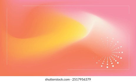 Abstract gradient poster background vector. cover background template with vibrant perspective 3d geometric prism shapes collection. Ideal design for social media, cover, banner, flyer.