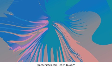 Abstract gradient poster background , vector cover background template with vibrant perspective geometric  shapes collection. Ideal design for social media, cover, banner, flyer.