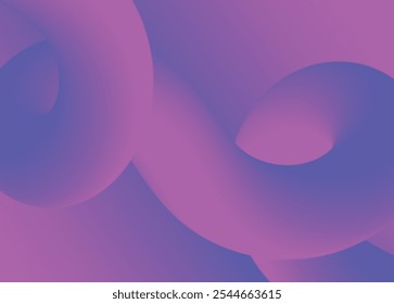 Abstract gradient poster background vector. Minimalist style cover template with vibrant perspective 3d geometric prism shapes collection. Ideal design for social media, cover, banner, flyer.