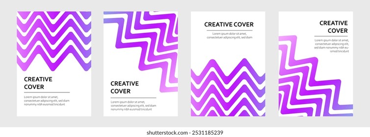 Abstract gradient poster template. Modern Covers Design.   background design. Trendy front page design for Banner, Poster, Flyer, Invitation and Annual Report