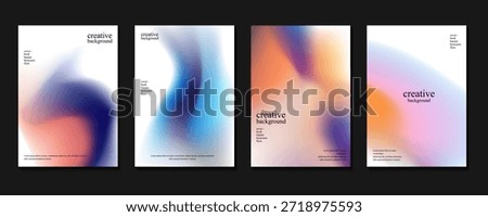 Abstract Gradient Posters Collection for Creative Backgrounds