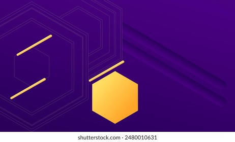 ABSTRACTAS GRADIENTE PÚRPURA DE FONDO LÍQUIDO SUAVE DISEÑO COLORIDO CON FORMAS HEXÁGONAS GEOMÉTRICAS PLANTILLA DE VECTOR BUENO PARA EL SITIO WEB MODERNO, FONDO DE PANTALLA, DISEÑO DE LA CUBIERTA 