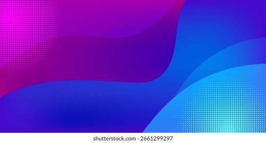 Abstract gradient purple blue background