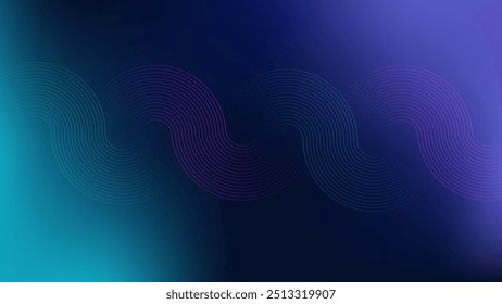Abstract gradient purple and blue with geometric shape. Modern and futuristic technology concept. suitable for banner, backdrop, website Bg, covers, and backgrounds
