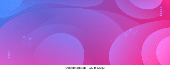 Abstract Gradient purple blue liquid Wave Background