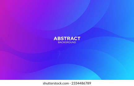 Abstract Gradient  Purple Blue  liquid background. Modern  background design. Dynamic Waves. Fluid shapes composition.  Fit for website, banners, brochure, posters