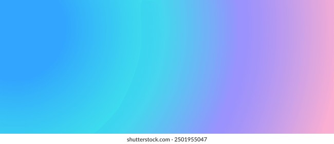 Abstract gradient purple blue pink soft background, beautiful smooth blending of blurred rainbow colors, sweet pastel tones.