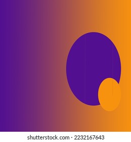 Abstract gradient in purple and orange color.