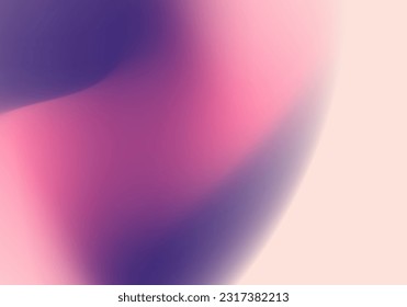 abstract gradient purple and pink with grain texture blurred. Vector graphic