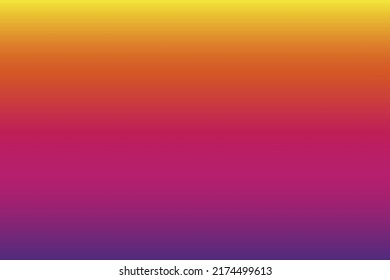 Abstract gradient purple pink orange and yellow soft colorful background. vector smart blurred illustration. Ideal design for landing pages