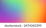 Abstract gradient rainbow color or light colorful background.