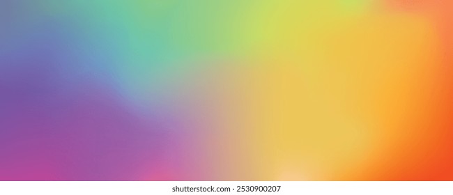 Abstract gradient rainbow color or light colorful background.