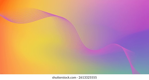 Abstract gradient rainbow color or light colorful background.