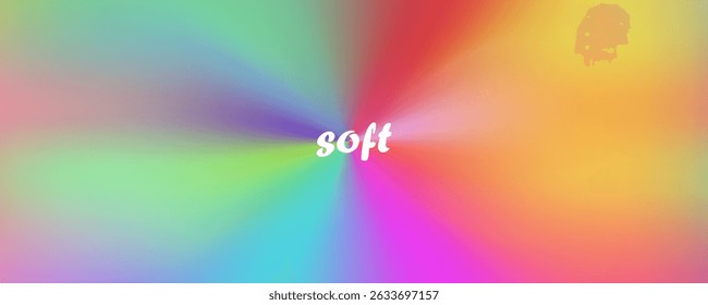 Abstract gradient rainbow color or light colorful background.