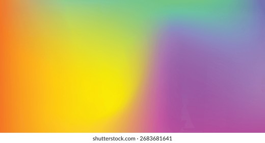 Abstract gradient rainbow color or light colorful background. vector ilustration.