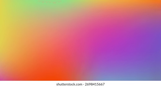 Abstract gradient rainbow color or light colorful background.