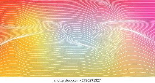 Abstract gradient rainbow colors or light colored background with luxurious premium line texture.
