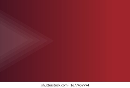 Abstract gradient red background. Triangle overlap modern design cover. Use for ad, poster, artwork, template, presentation vector illustration.