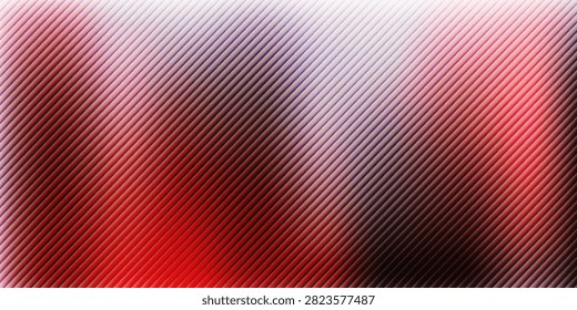 Abstract gradient red black ripple fractal glass effect background with glowing white light leaks, modern header backdrop wallpaper