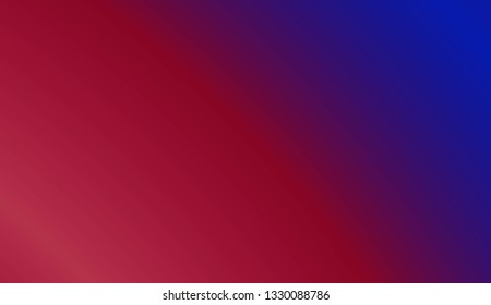 Abstract gradient red and blue color background. Blurred colorful. Vector illustration. For banner template, flyer, invitation card.
