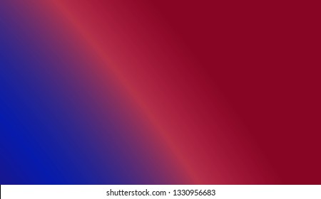 Abstract gradient red and blue color background. Blurred colorful. Vector illustration. For banner template, flyer, invitation card.
