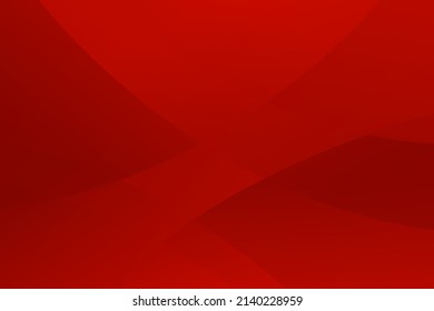 Abstract gradient red color curve wave design background template. Modern soft vector graphic illustration for card, wallpaper, brochure, magazine, cover, screen.