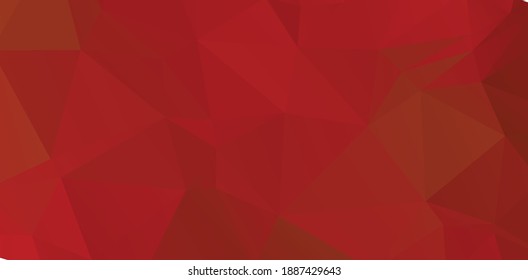 Abstract Gradient Red Geometric Background