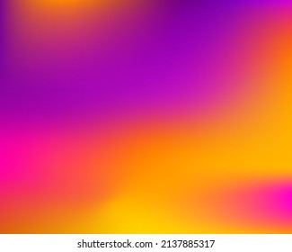 Gradiente abstracto de color rojo naranja y rosa suave fondo colorido. Diseño horizontal moderno para la aplicación móvil Vector.