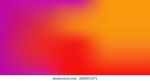 Abstract gradient red orange and pink soft colorful background. Modern horizontal design for mobile app.eps10