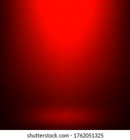 Abstract gradient red, used as background for display your products